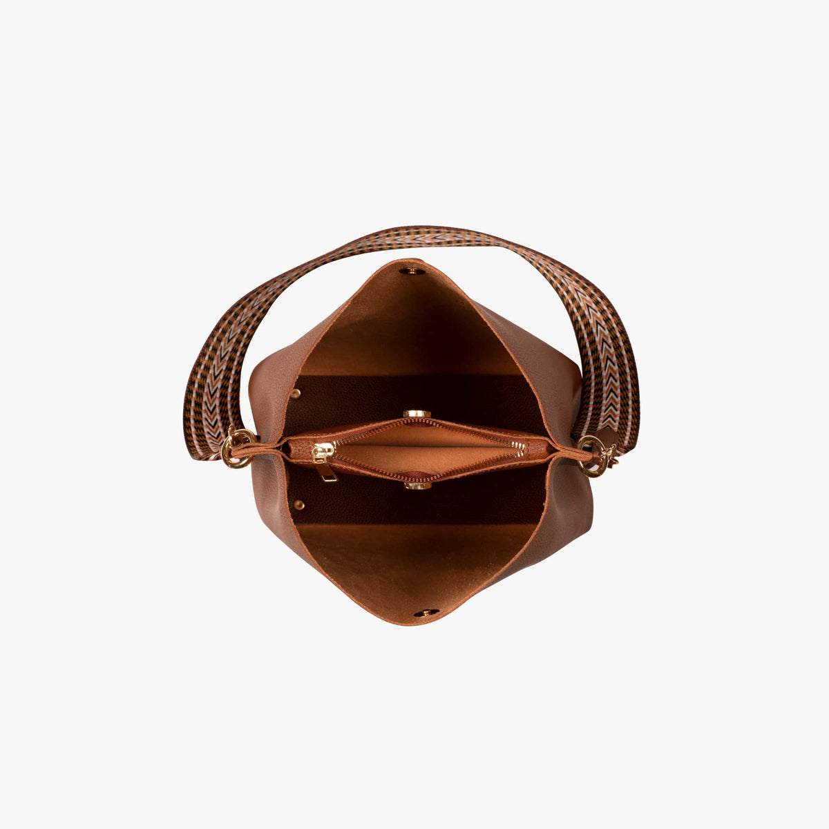 AMINA - Vegan Leather Bucket Bag