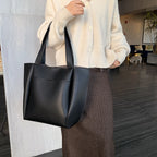 LOUISE - Vegan Leather Tote Bag