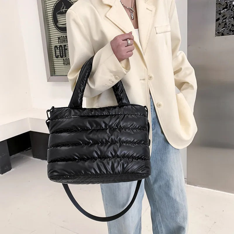 SENA - Organic Cotton & Nylon Tote Bag
