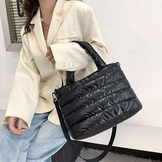SENA - Organic Cotton & Nylon Tote Bag
