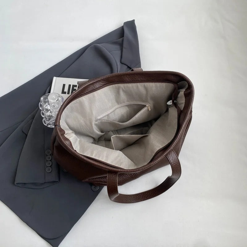 FAYE - Vegan Leather Tote Bag