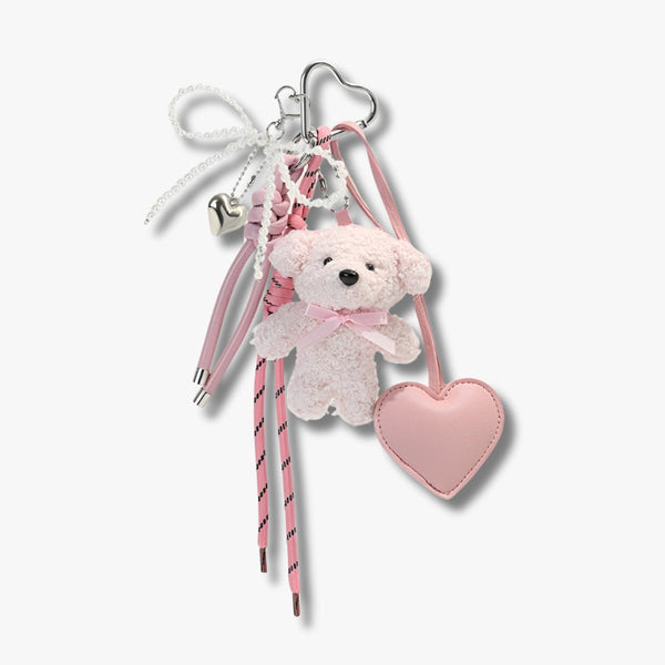 CUDDLE - Plush Bear Bag Charm