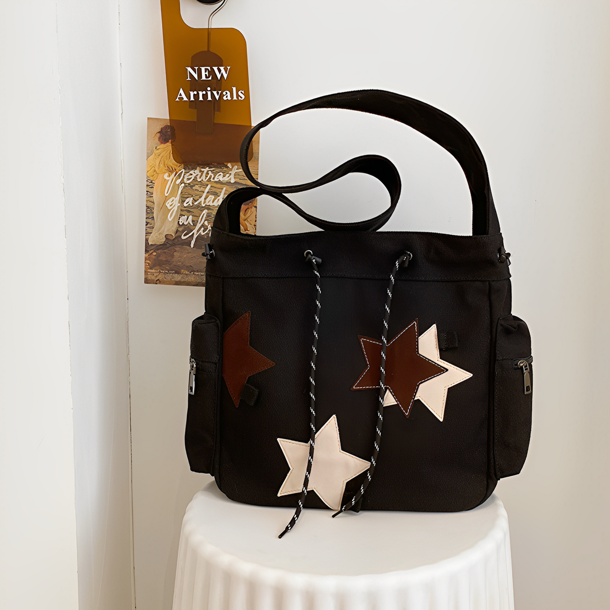 SILVIE - Canvas Hobo Bag