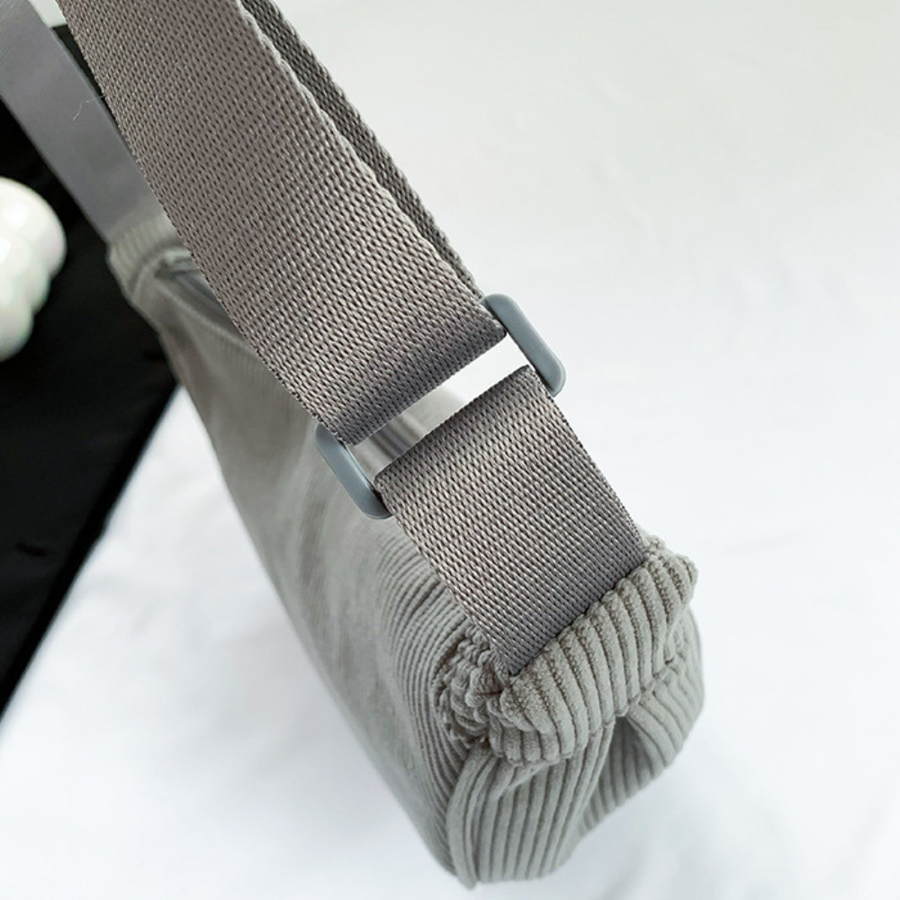 LUCIA - Corduroy Crossbody Bag