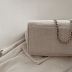 KATE - Canvas & Vegan Leather Tote Bag