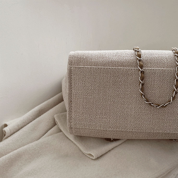 KATE - Canvas & Vegan Leather Tote Bag