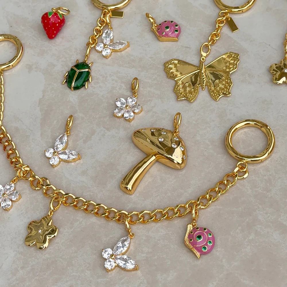 GOLD LINK - Gold-Plated Charm Chain