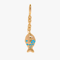 FISH - Gold-Plated Bag Charm