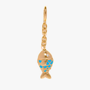FISH - Gold-Plated Bag Charm