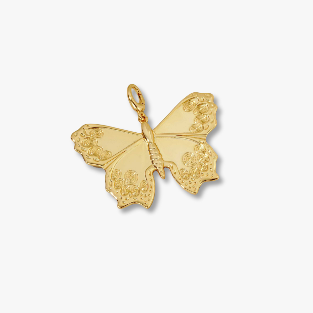 BUTTERFLY - Gold-Plated Bag Charm