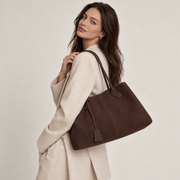 RUBY - Vegan Suede Tote Bag