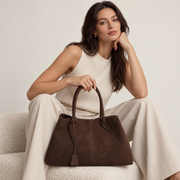 RUBY - Vegan Suede Tote Bag
