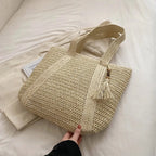 MAEVE - Straw Tote Bag