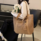 MAEVE - Straw Tote Bag