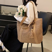 MAEVE - Straw Tote Bag