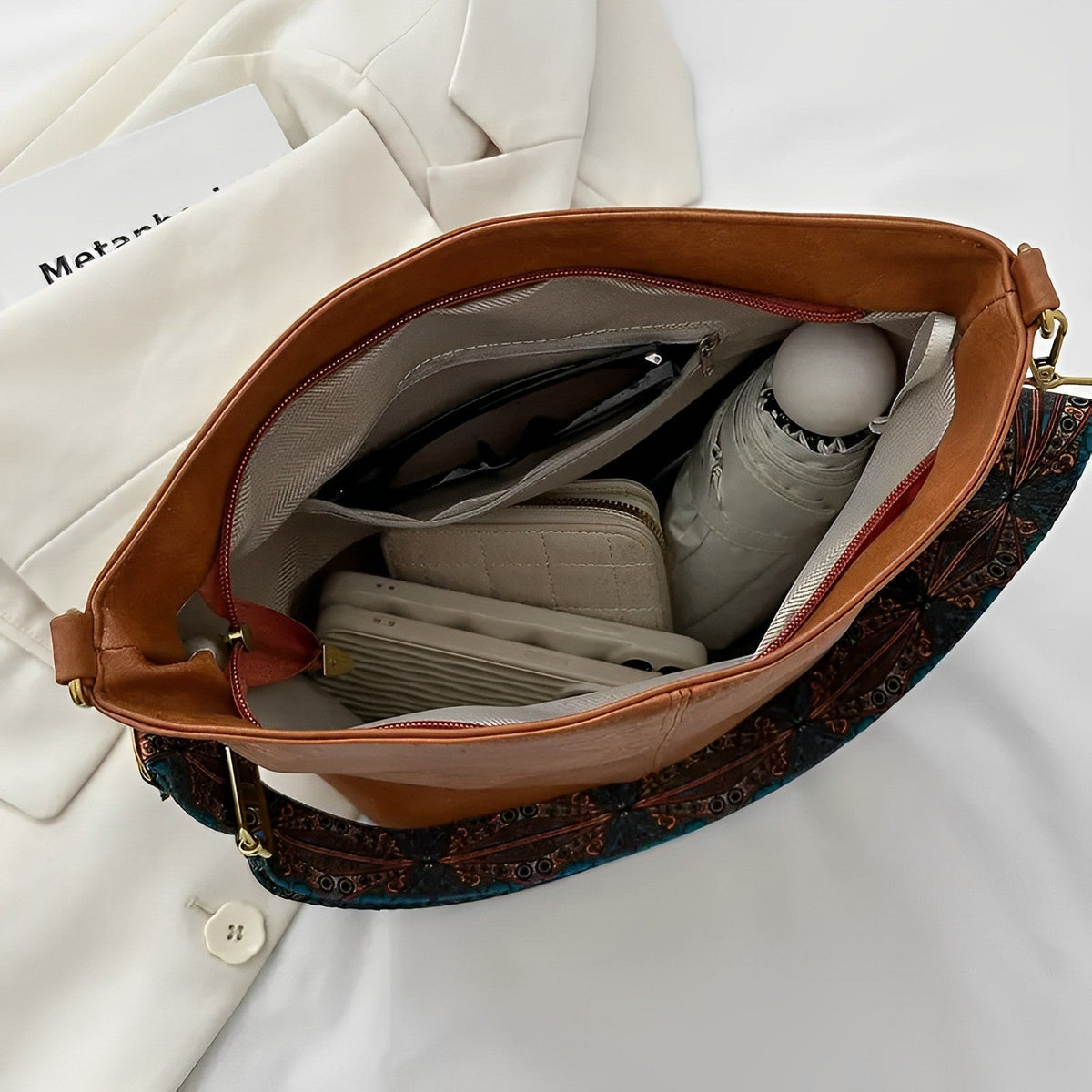 SARA - Vegan Leather Crossbody Bag