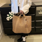 MAEVE - Straw Tote Bag