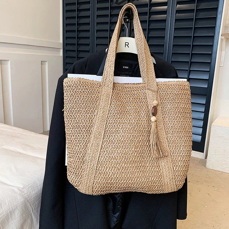 MAEVE - Straw Tote Bag