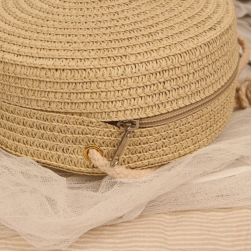 SENNA - Straw Shoulder Bag