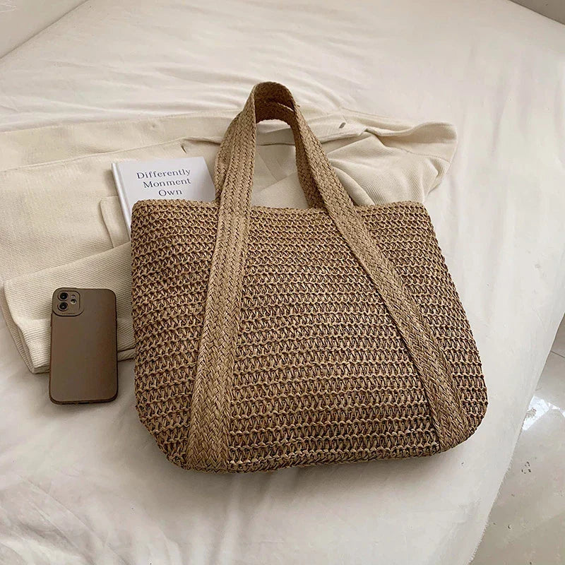 MAEVE - Straw Tote Bag