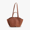 JULIA - Grained Vegan Leather Tote Bag