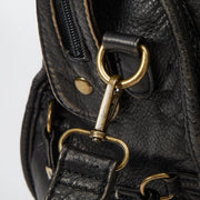 CLARA - Grained Vegan Leather Crossbody Bag
