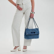 MAYA - Denim Shoulder Bag