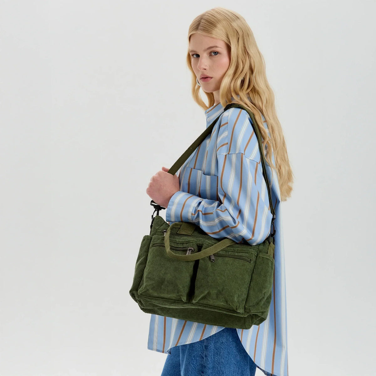 TESS - Corduroy Crossbody Bag