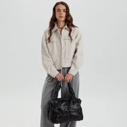 JADE - Vegan Leather Crossbody Bag