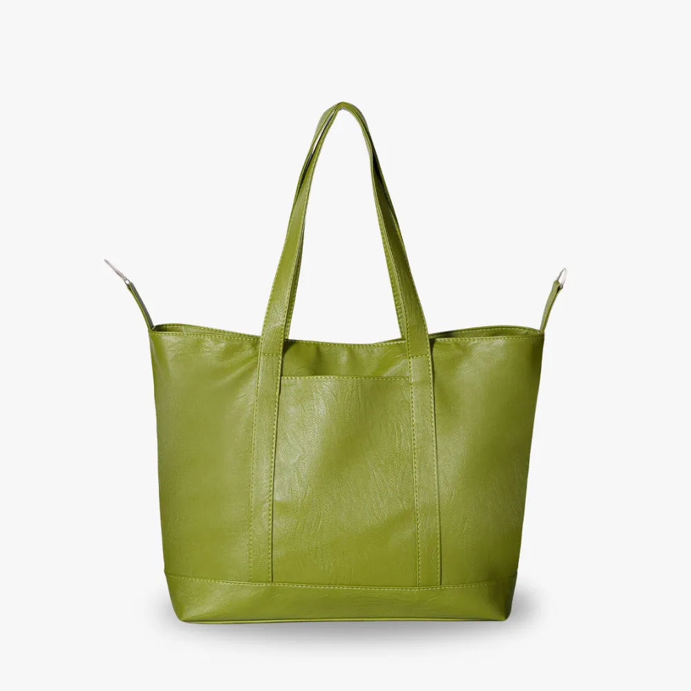 NADIA - Vegan Leather Tote Bag