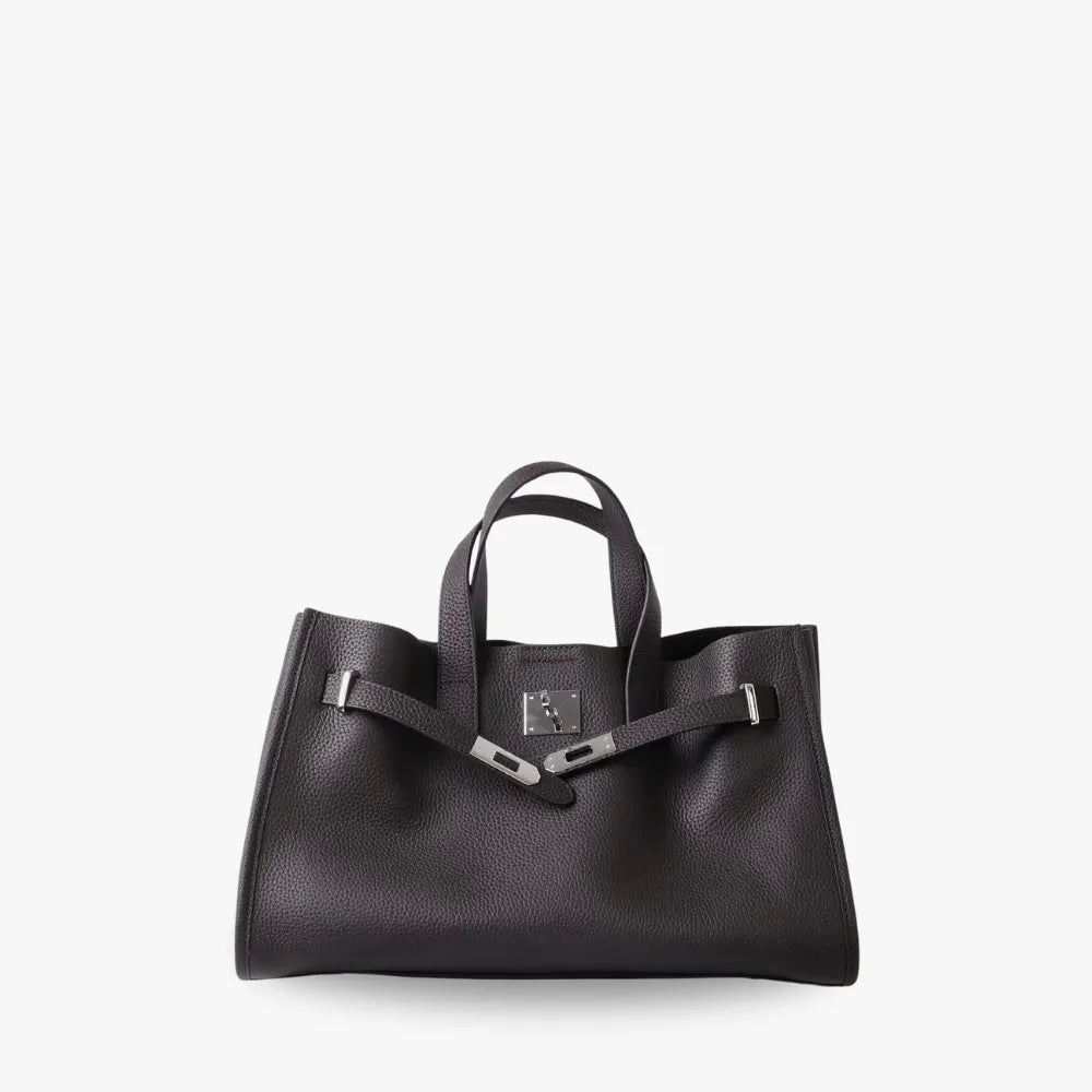 ALICE - Grained Leather Tote Bag