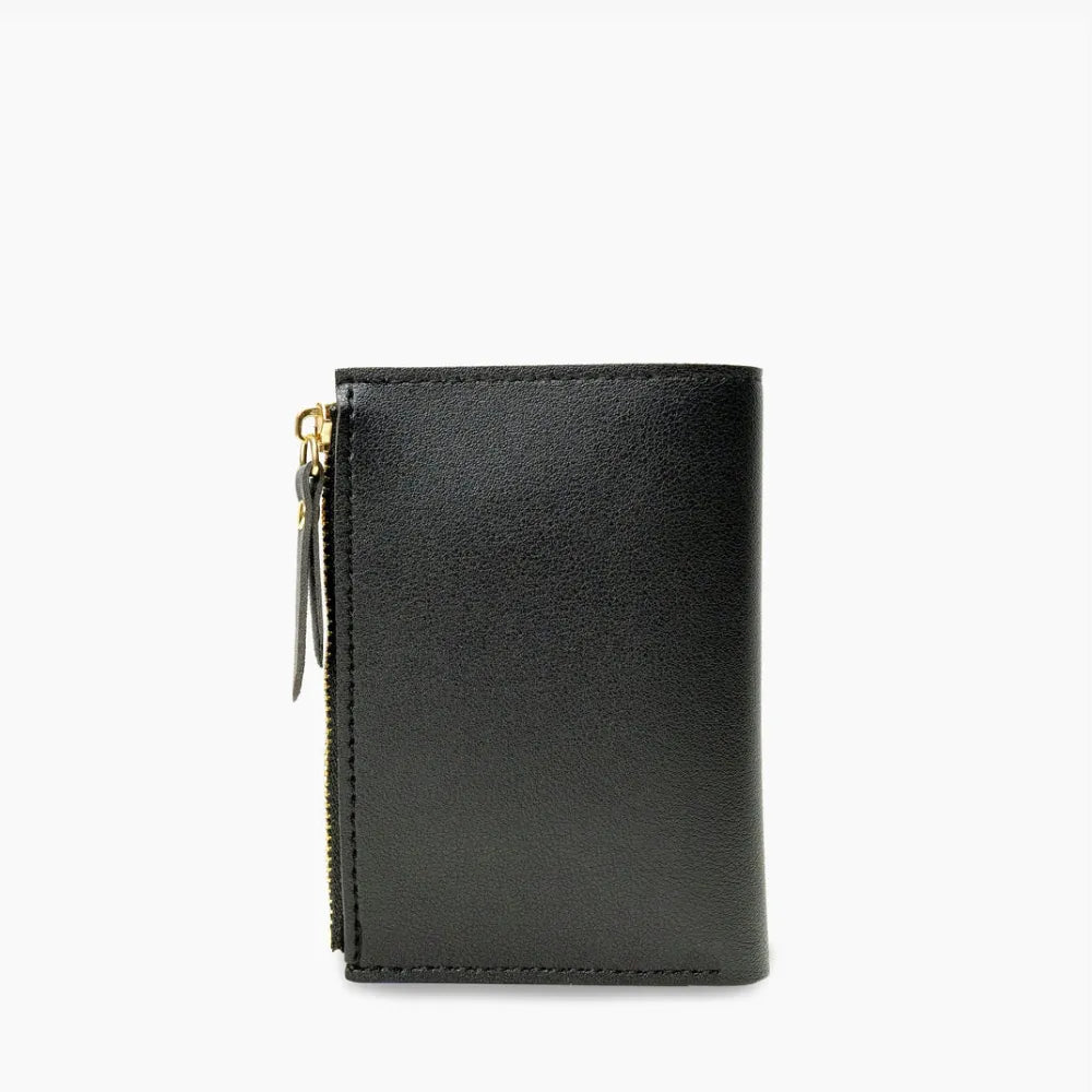 DIANA - Embroidered Vegan Leather Wallet