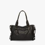 CLARA - Grained Vegan Leather Crossbody Bag
