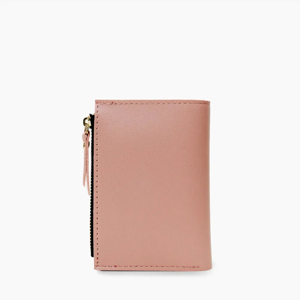 DIANA - Embroidered Vegan Leather Wallet
