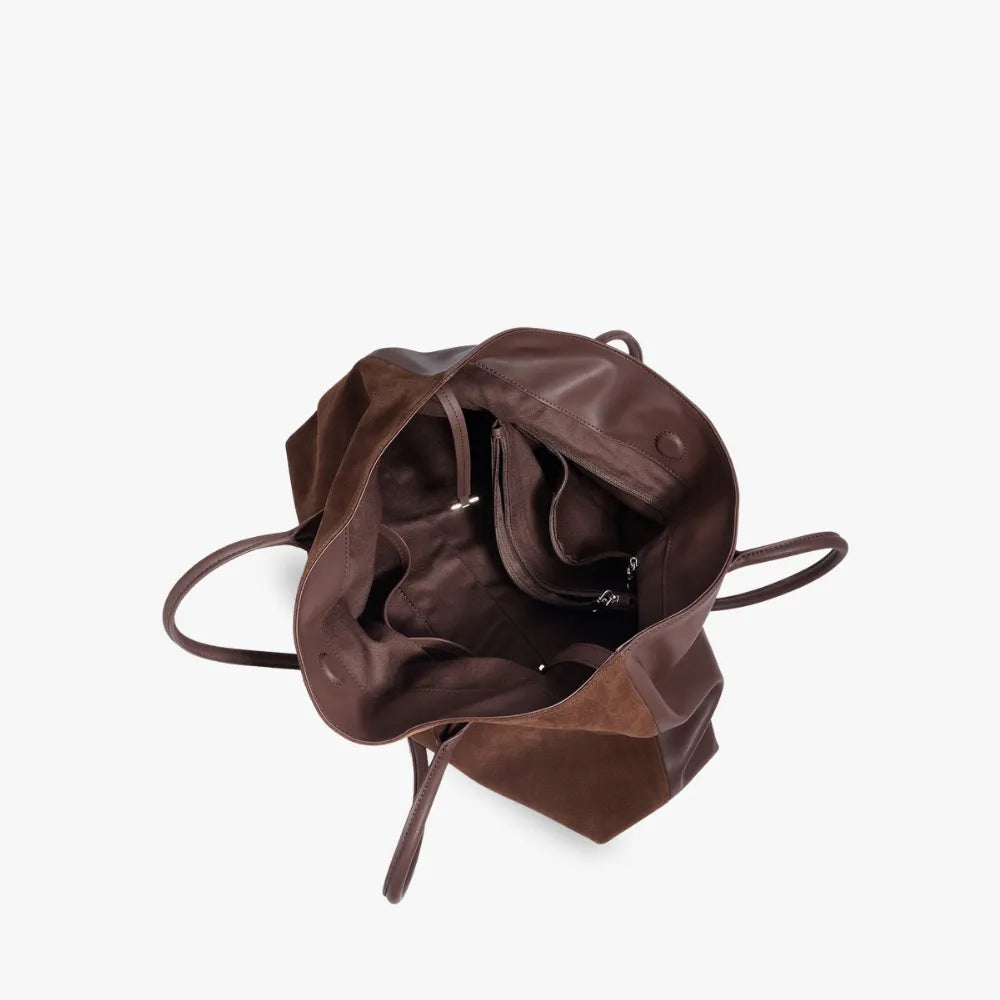 ELISE - Vegan Suede Tote Bag