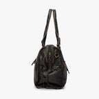 CLARA - Grained Vegan Leather Crossbody Bag