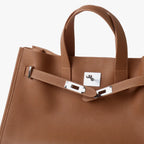 ALICE - Grained Leather Tote Bag