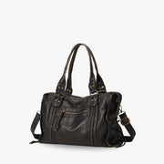 CLARA - Grained Vegan Leather Crossbody Bag