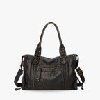 CLARA - Grained Vegan Leather Crossbody Bag
