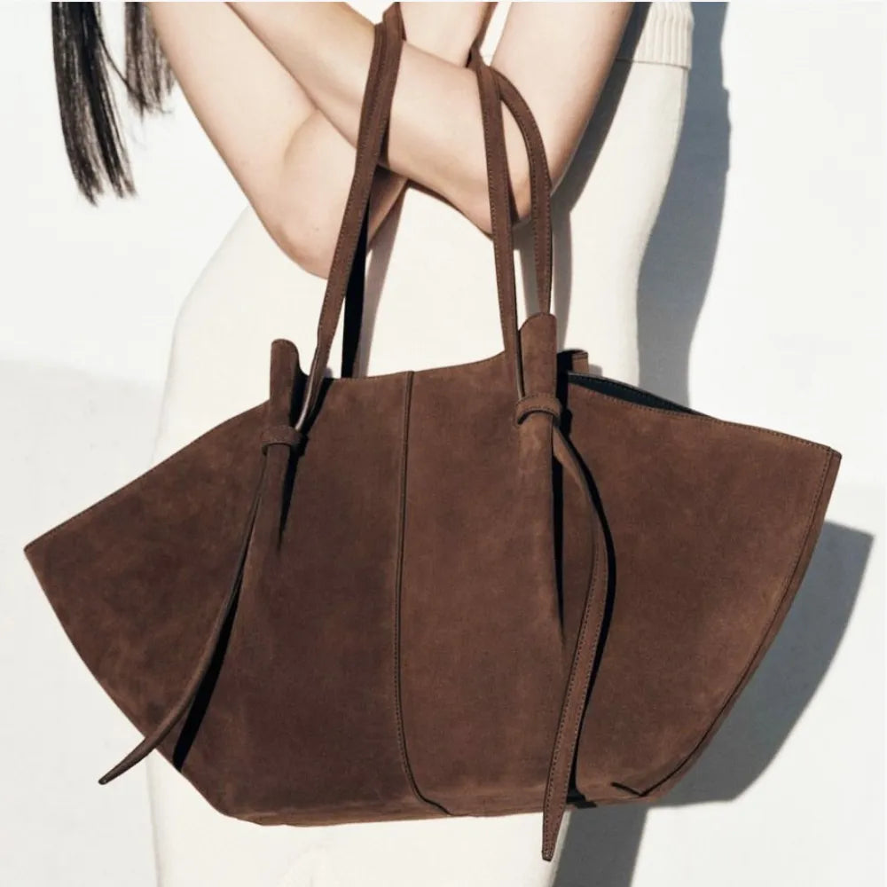 ROSA - Vegan Suede Tote Bag