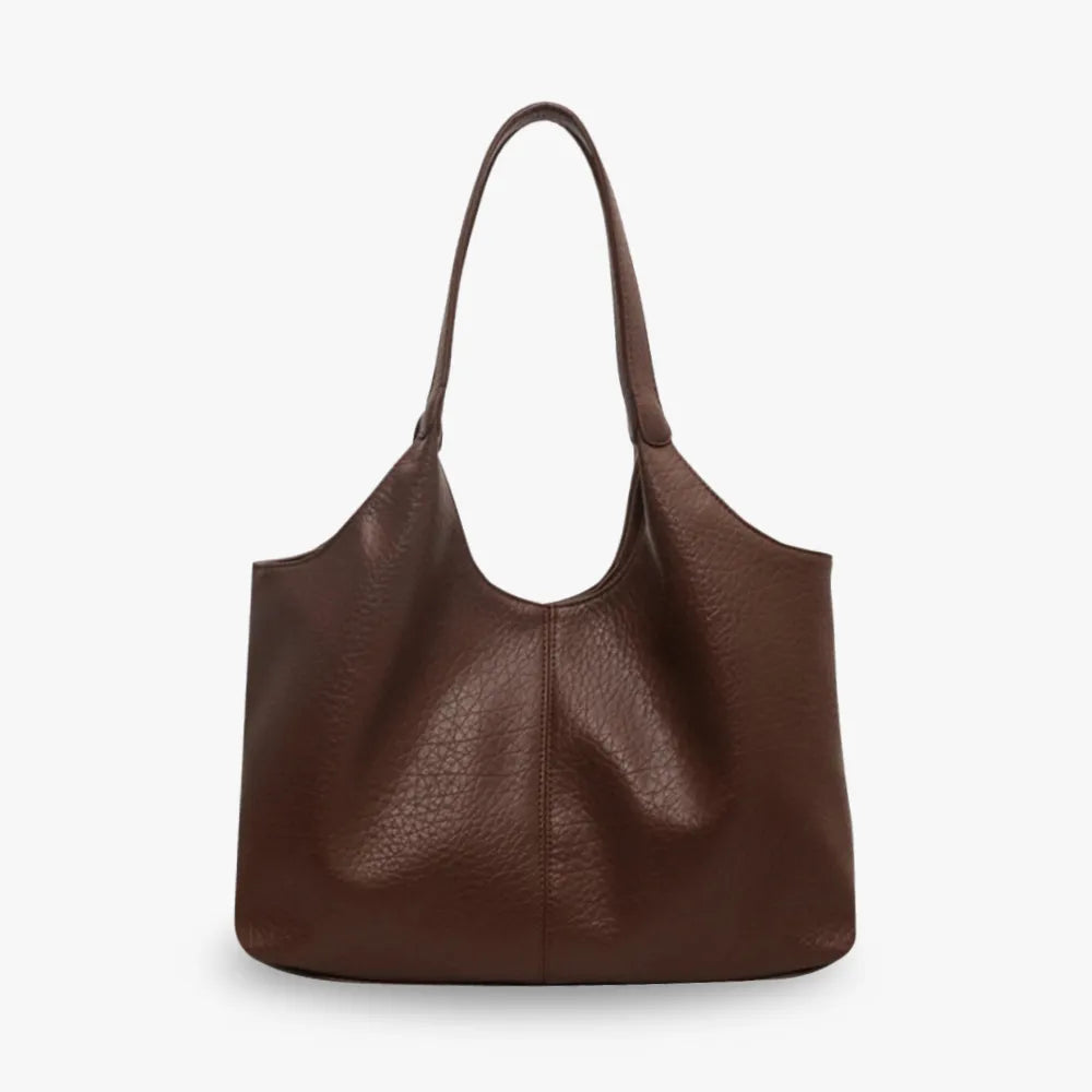 EMMA - Grained Vegan Leather Tote Bag