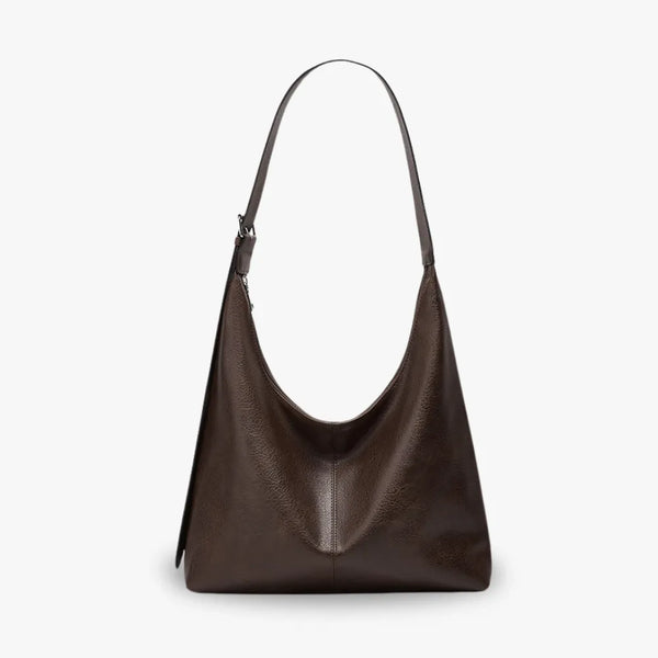 IRIS - Grained Vegan Leather Hobo Bag