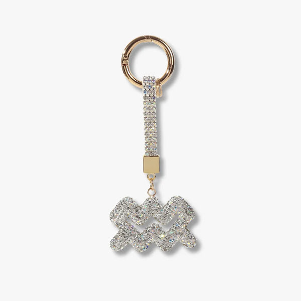 ZODIAC - Rhinestone Bag Charm