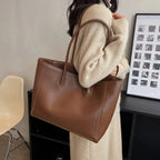 MILA - Vegan Leather Tote Bag