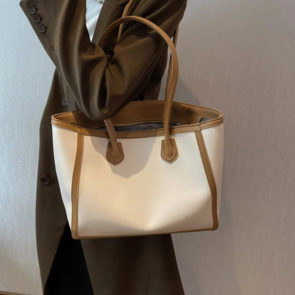 MILA - Vegan Leather Tote Bag