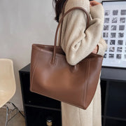 MILA - Vegan Leather Tote Bag