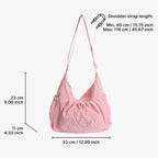 IMANI - Nylon & Polyester Crossbody Bag