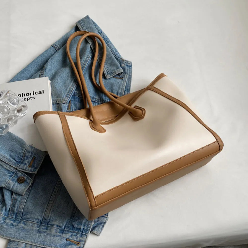 MILA - Vegan Leather Tote Bag