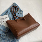 MILA - Vegan Leather Tote Bag