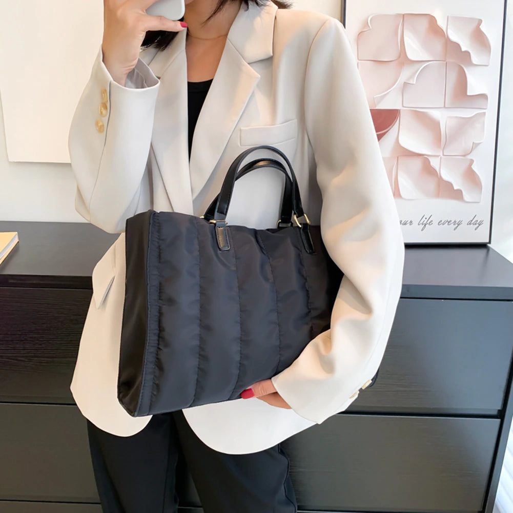 OLIVIA - Cotton & Nylon Tote Bag